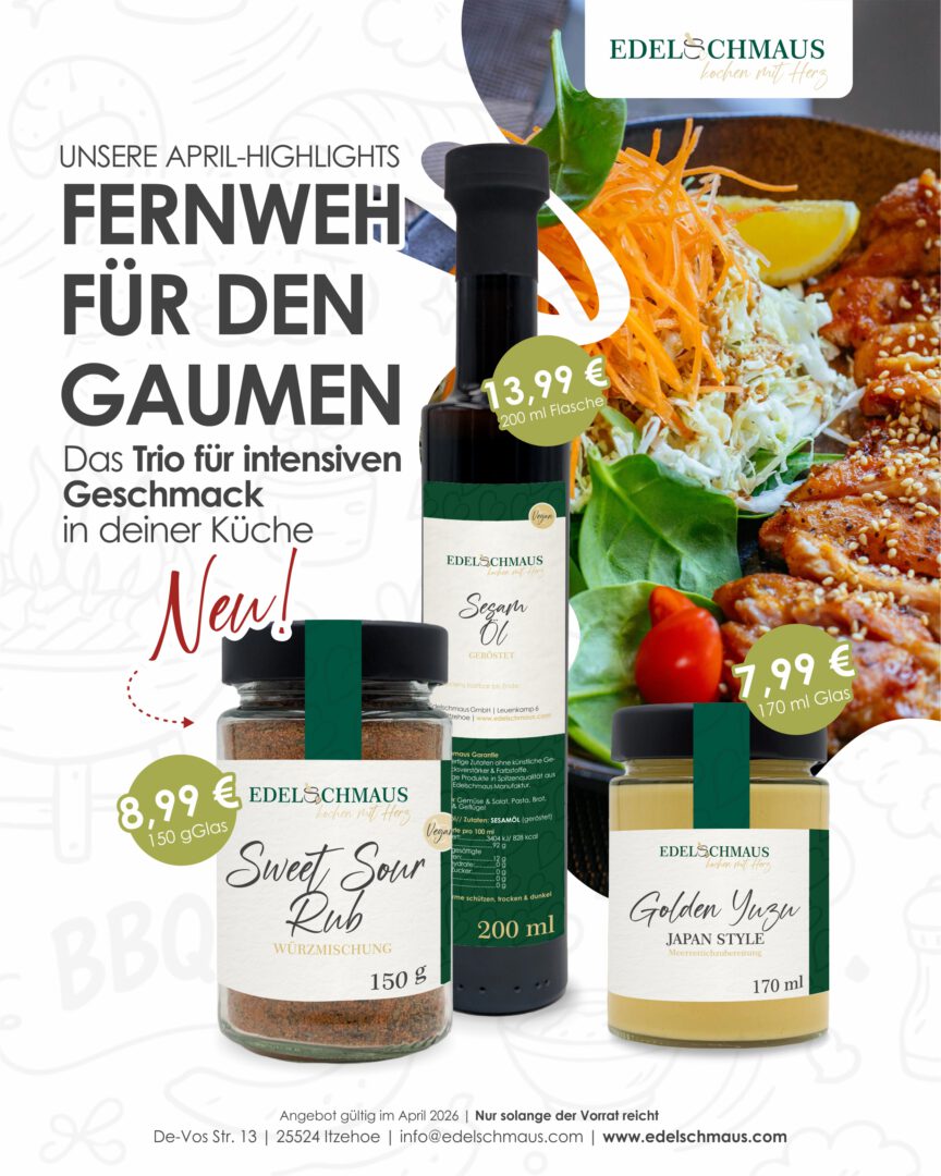 Monatsangebot April Social Media